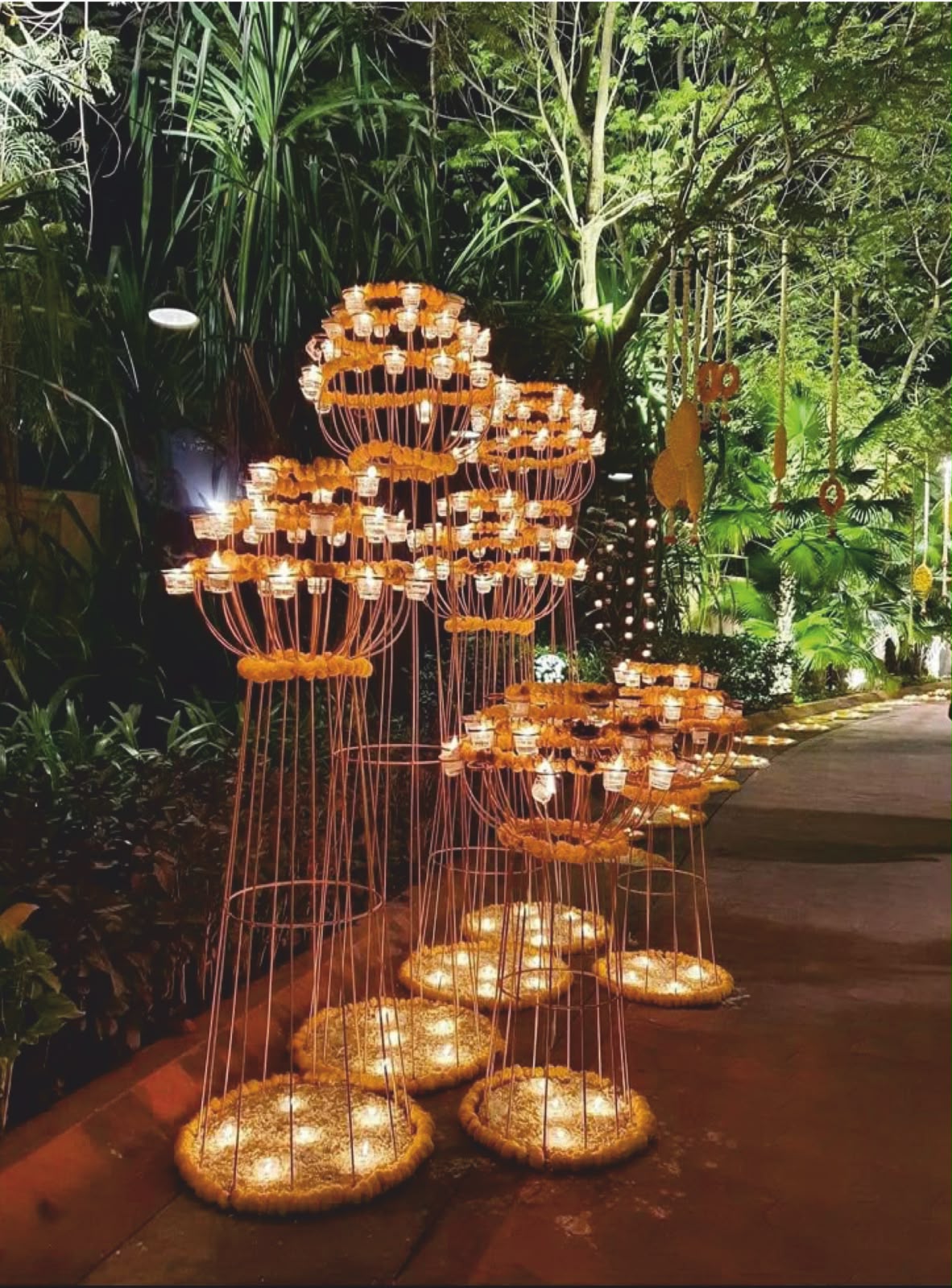 Decorative Diya Rental 7